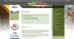 Desktop Screenshot of comune.matino.le.it